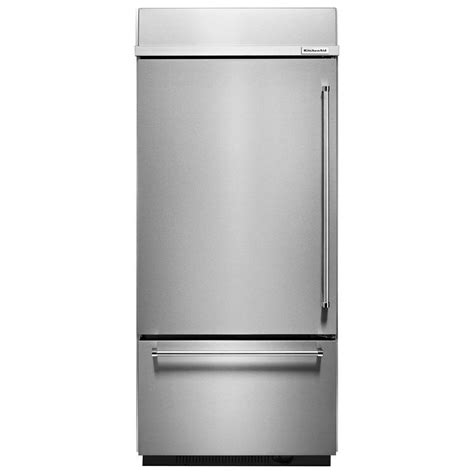 36 wide stainless steel bottom freezer cabinet depth refrigerator|best freezer bottom refrigerator reliability.